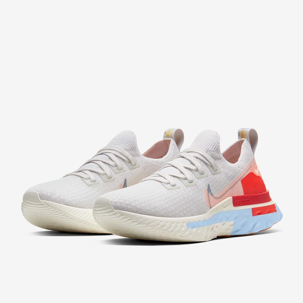 Nike React Infinity Run FK Prm Platinum Tint/Washed Coral CU0430-001
